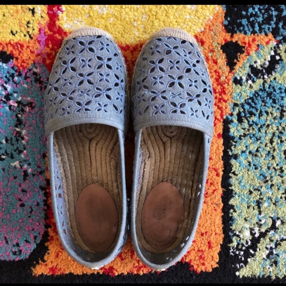 🌼Shoe Sale🌼 Blue Cutwork Loafer on Sale